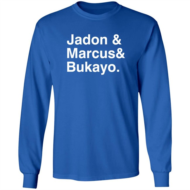 Jason Sudeikis Shirts Jadon & Marcus & Bukayo T Shirt Jason Sudeikis Shirts Jadon & Marcus & Bukayo T Shirt