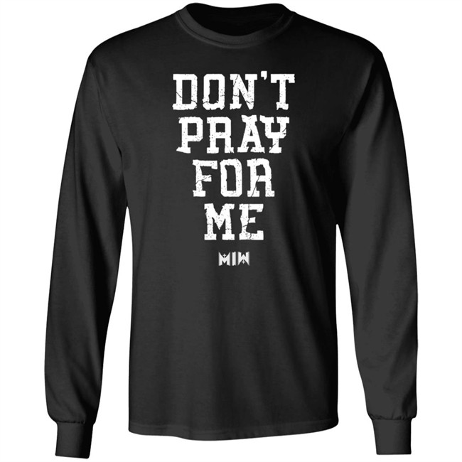 Miw Merch Motionless In White Store Don't Pray For Me Tee Shirt Miw Merch Motionless In White Store Don't Pray For Me Tee Shirt