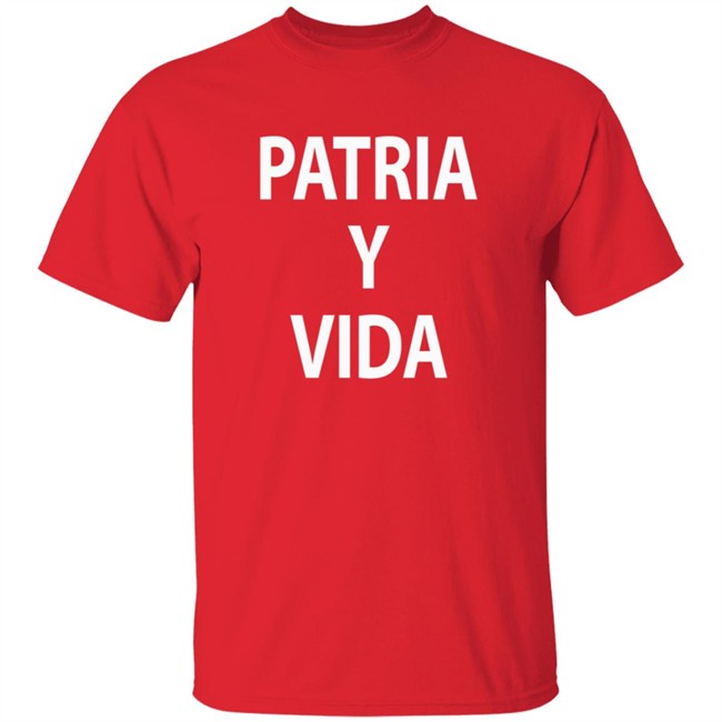 Marly Rivera Shirts Patria Y Vida T Shirt Marly Rivera Shirts Patria Y Vida T Shirt