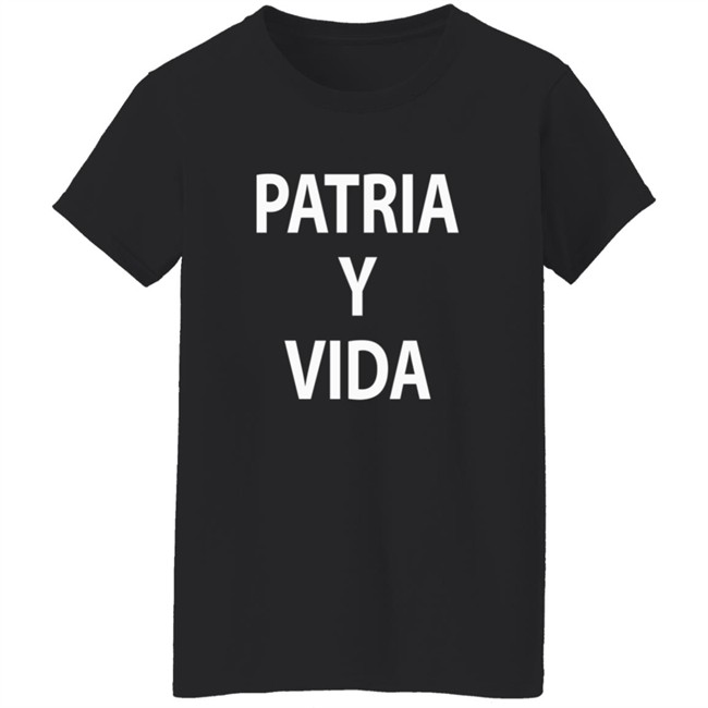 Marly Rivera Shirts Patria Y Vida T Shirt Marly Rivera Shirts Patria Y Vida T Shirt