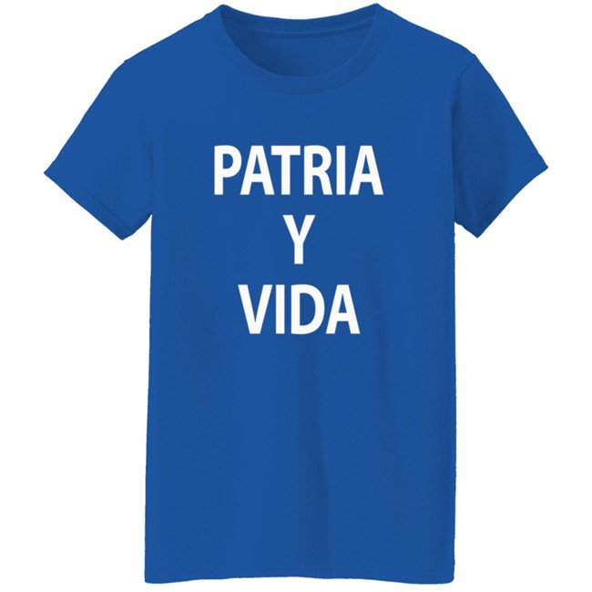 Marly Rivera Shirts Patria Y Vida T Shirt Marly Rivera Shirts Patria Y Vida T Shirt