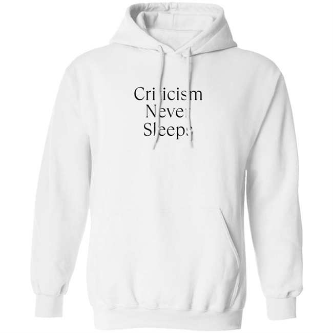 Brandon Shirts Criticism Never Sleeps Tee Shirt Brandon Shirts Criticism Never Sleeps Tee Shirt
