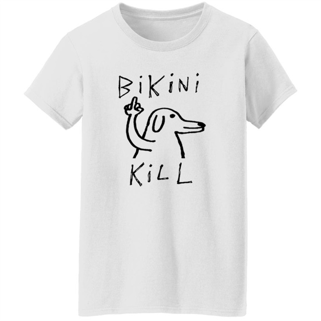 Bikinikill Merch Store Bikini Kill White Dog Tee Shirt Bikinikill Merch Store Bikini Kill White Dog Tee Shirt