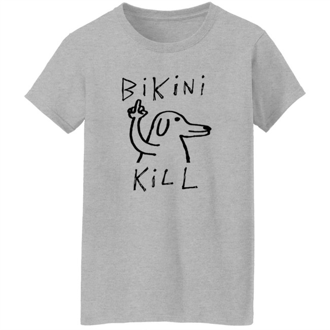 Bikinikill Merch Store Bikini Kill White Dog Tee Shirt Bikinikill Merch Store Bikini Kill White Dog Tee Shirt