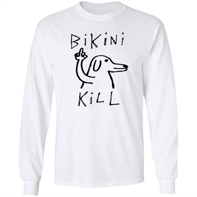 Bikinikill Merch Store Bikini Kill White Dog Tee Shirt Bikinikill Merch Store Bikini Kill White Dog Tee Shirt