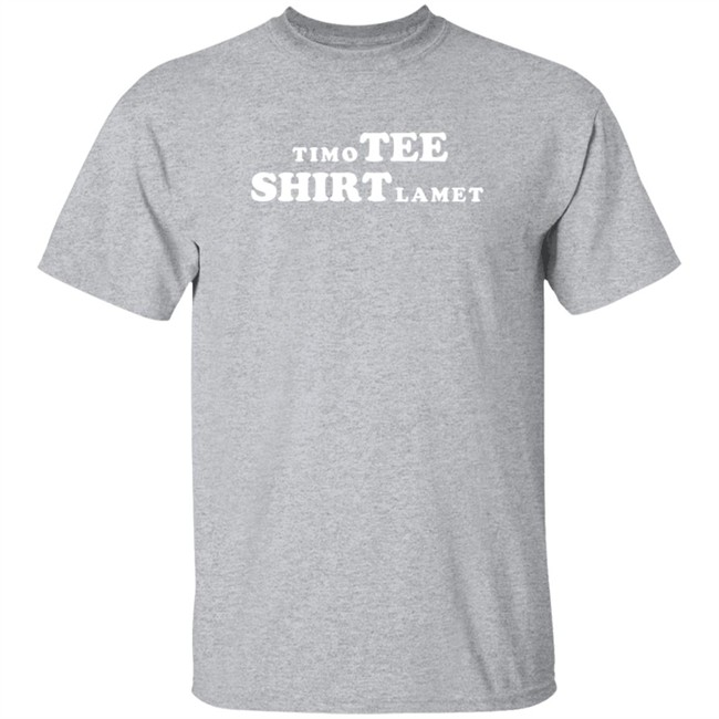 Timo Tee Shirt Lamet Shirt