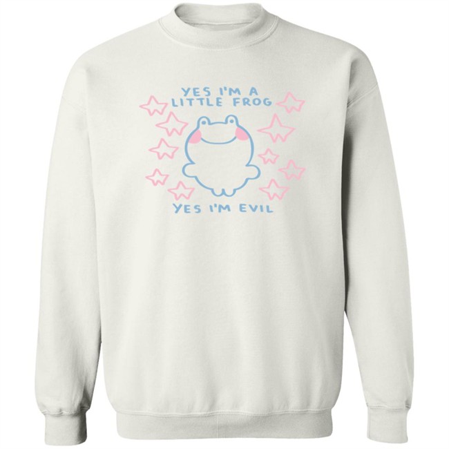 Yes I'm A Little Frog, Yes I'm Evil Shirt Yes I'm A Little Frog, Yes I'm Evil Shirt