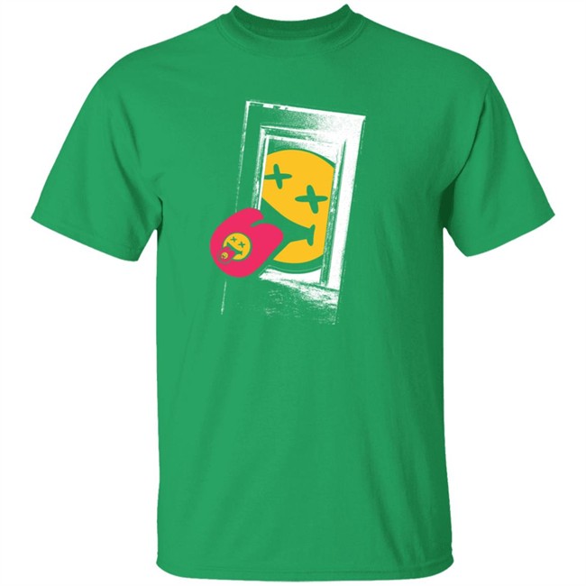 Louis Tomlinson Merch Store Black Summer Smiley Door Shirt Louis Tomlinson Merch Store Black Summer Smiley Door Shirt