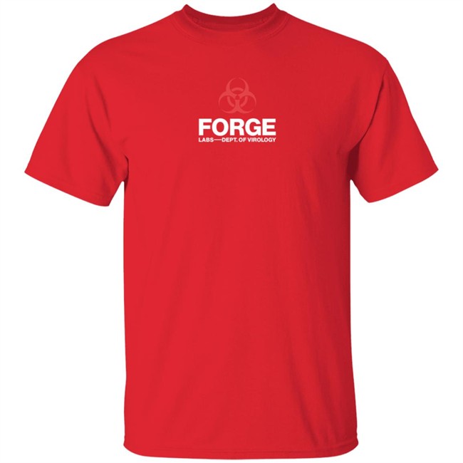 Forge Labs Merch Department Of Virology Black T Shirt Forge Labs Merch Department Of Virology Black T Shirt