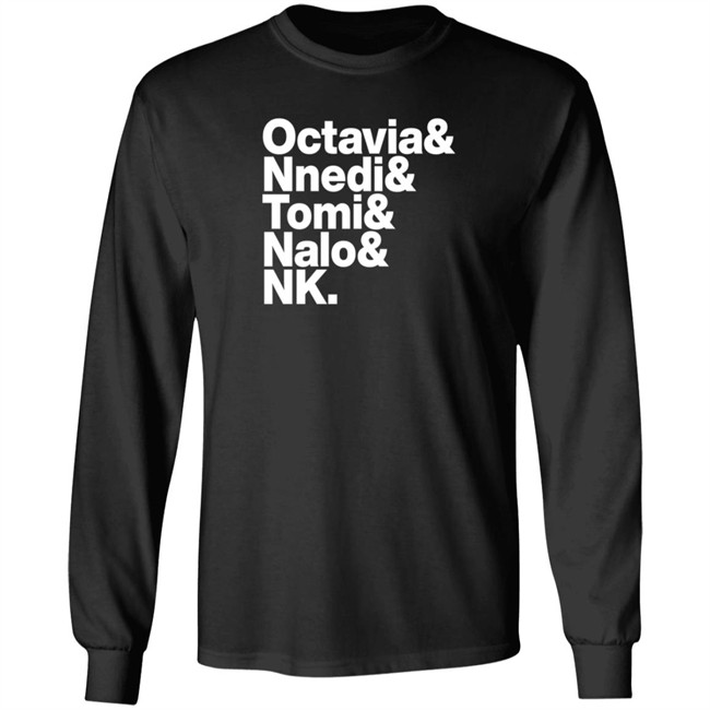 Octavia Nnedi Tomi Nalo Nk T Shirt John Scalzi Shirts Sistah Scifi Authors List Tee Octavia Nnedi Tomi Nalo Nk T Shirt John Scalzi Shirts Sistah Scifi Authors List Tee