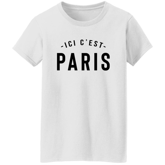 Lionel Messi Ici C'est Paris T Shirt Lionel Messi Ici C'est Paris T Shirt