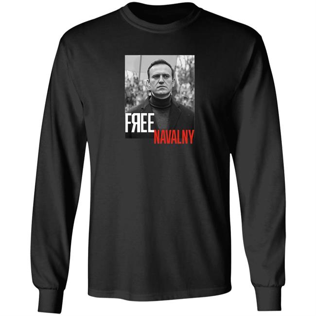 MeidasTouch Store Free Navalny Official Kremlin File Long Sleeve Tee Shirt