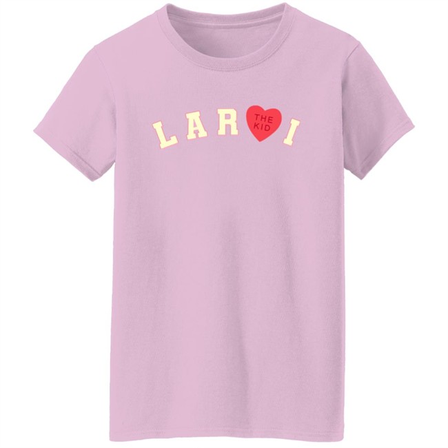 The Kid Laroi Merch Laroi Heart Hoodie Red Danh - The Kid Laroi Merch Laroi Heart Hoodie Red