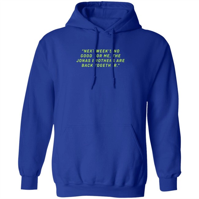 Jonas Brothers Remember This Tour Merch Next Week Tee Shirt Danh - Jonas Brothers Remember This Tour Merch Next Week Tee Shirt