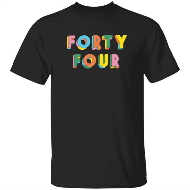How Ridiculous Merch 44 Block Colour Black Tee Shirt How Ridiculous Merch 44 Block Colour Black Tee Shirt