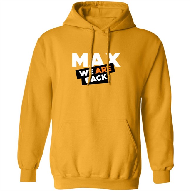 Max Verstappen Merch Max Verstappen 33 We Are Back Shirt Phong - Max Verstappen Merch Max Verstappen 33 We Are Back Shirt