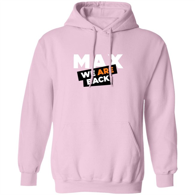 Max Verstappen Merch Max Verstappen 33 We Are Back Shirt Phong - Max Verstappen Merch Max Verstappen 33 We Are Back Shirt