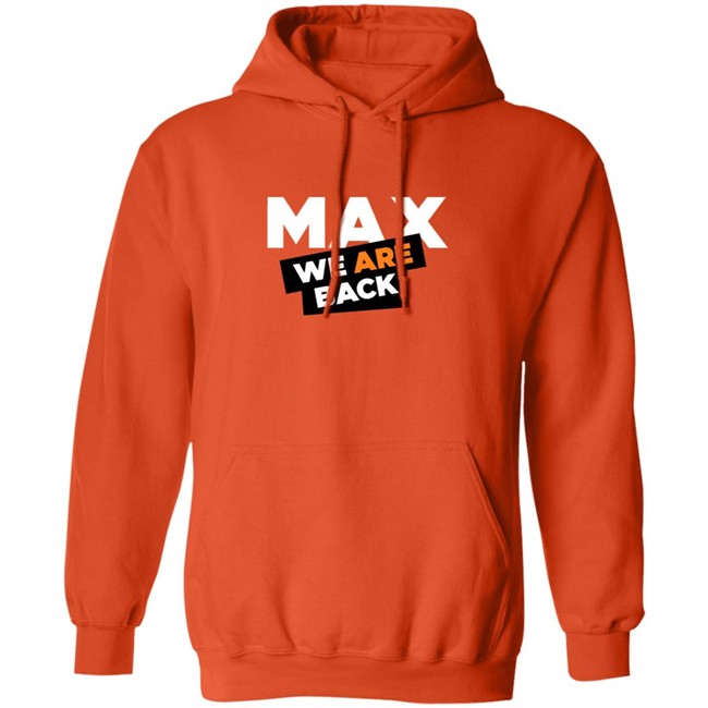 Max Verstappen Merch Max Verstappen 33 We Are Back Shirt Phong - Max Verstappen Merch Max Verstappen 33 We Are Back Shirt