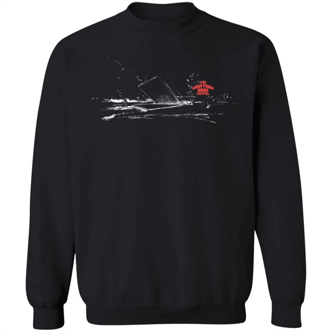 Louis Tomlinson Merch The Away From Home Festival Black Sketch Tee Shirt Danh - Louis Tomlinson Merch The Away From Home Festival Black Sketch Tee Shirt