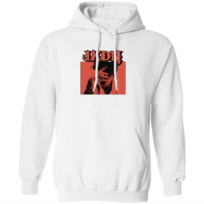 Jxdn Music Merch Red Photo Tee Shirt Danh - Jxdn Music Merch Red Photo Tee Shirt