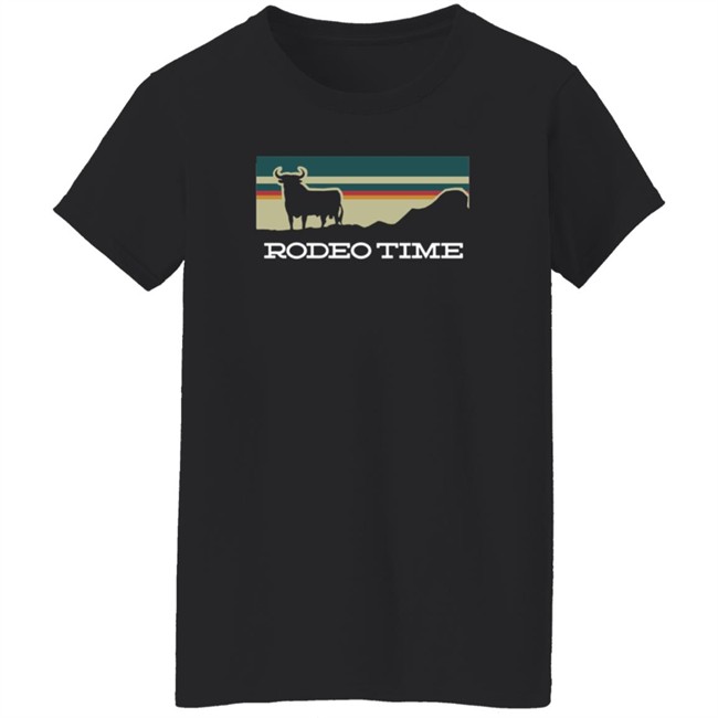 Dale Brisby Merch Sunset Rodeo Time T Shirt Danh - Dale Brisby Merch Sunset Rodeo Time T Shirt