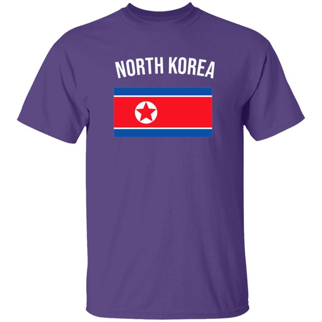 North Korea Flag Of North Korea Shirt Dprk News Service Nhung - North Korea Flag Of North Korea Shirt Dprk News Service