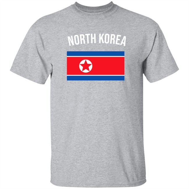 North Korea Flag Of North Korea Shirt Dprk News Service Nhung - North Korea Flag Of North Korea Shirt Dprk News Service