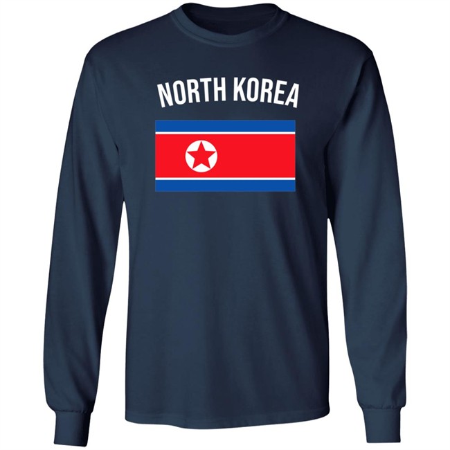 North Korea Flag Of North Korea Shirt Dprk News Service Nhung - North Korea Flag Of North Korea Shirt Dprk News Service