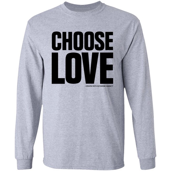 Choose Love Created With Katharine Hamnett Shirt Benedict Cumberbatch Shirts Danh - Choose Love Created With Katharine Hamnett Shirt Benedict Cumberbatch Shirts