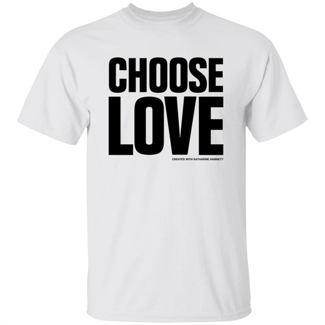Choose Love Created With Katharine Hamnett Shirt Benedict Cumberbatch Shirts Choose Love Created With Katharine Hamnett Shirt Benedict Cumberbatch Shirts