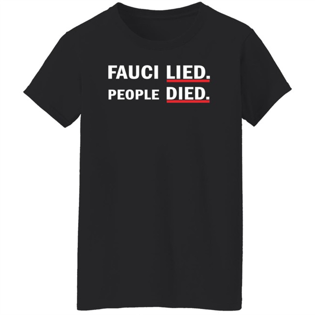 Liberty Media Fauci Lied People Died Long Sleeve Luke Rudkowski Nhung - Liberty Media Fauci Lied People Died Long Sleeve Luke Rudkowski