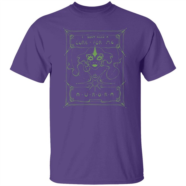 Aurora Merch I Don't Need A Cure For Me Mask Shirt Phong - Aurora Merch I Don't Need A Cure For Me Mask Shirt
