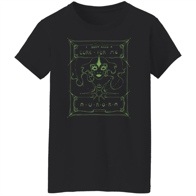 Aurora Merch I Don't Need A Cure For Me Mask Shirt Phong - Aurora Merch I Don't Need A Cure For Me Mask Shirt