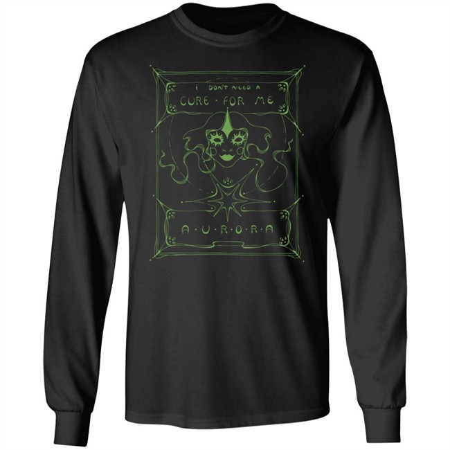 Aurora Merch I Don't Need A Cure For Me Mask Shirt Phong - Aurora Merch I Don't Need A Cure For Me Mask Shirt