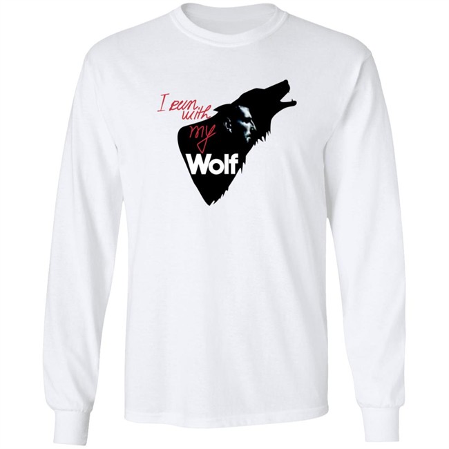 I Run With My Wolf Shirt By Jelena And Novak Djokovic Danh - I Run With My Wolf Shirt By Jelena And Novak Djokovic