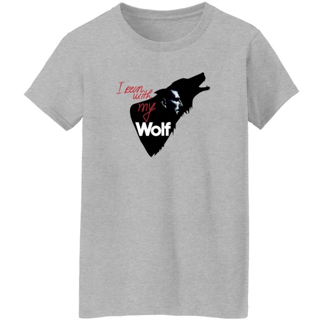I Run With My Wolf Shirt By Jelena And Novak Djokovic Danh - I Run With My Wolf Shirt By Jelena And Novak Djokovic