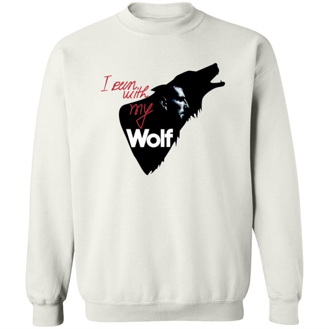 I Run With My Wolf Shirt By Jelena And Novak Djokovic Danh - I Run With My Wolf Shirt By Jelena And Novak Djokovic