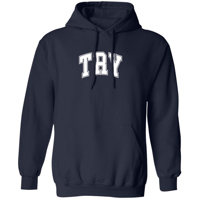Try Guys Merch Try Black Long Sleeve Shirt Danh - Try Guys Merch Try Black Long Sleeve Shirt