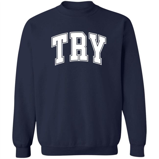 Try Guys Merch Try Black Long Sleeve Shirt Danh - Try Guys Merch Try Black Long Sleeve Shirt