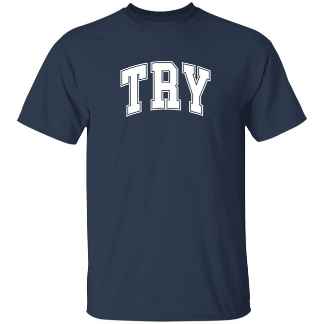 Try Guys Merch Try Black Long Sleeve Shirt Danh - Try Guys Merch Try Black Long Sleeve Shirt