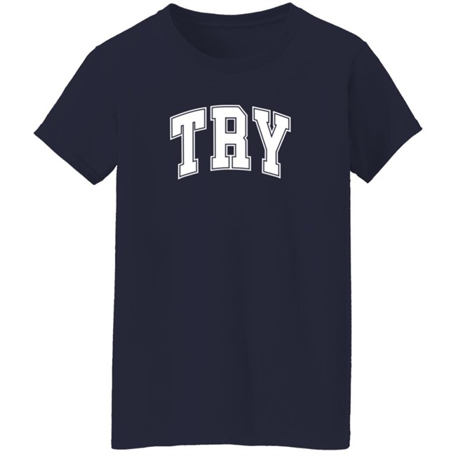 Try Guys Merch Try Black Long Sleeve Shirt Danh - Try Guys Merch Try Black Long Sleeve Shirt