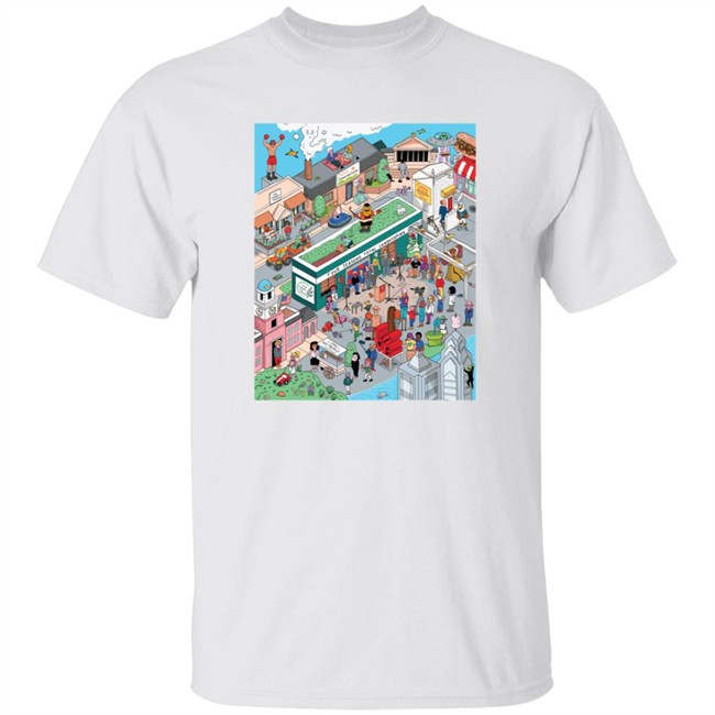 Danh - Philly Press Conference Tee Shirt Four Seasons Total Landscaping x Philly Drinkers Merch