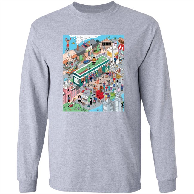 Philly Press Conference Tee Shirt Four Seasons Total Landscaping x Philly Drinkers Merch Danh - Philly Press Conference Tee Shirt Four Seasons Total Landscaping x Philly Drinkers Merch