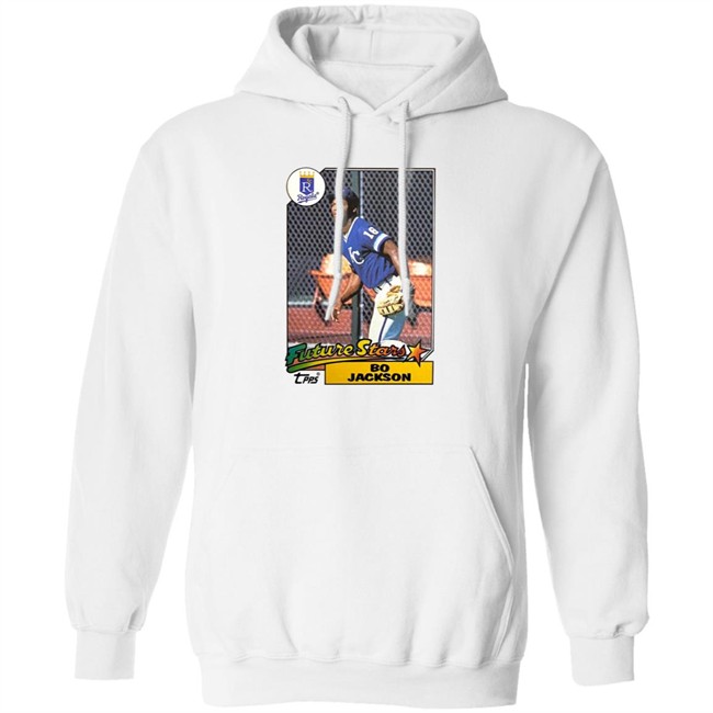 Homage Store 1987 Topps Future Stars Bo Jackson Royals Shirt Nhung - Homage Store 1987 Topps Future Stars Bo Jackson Royals Shirt