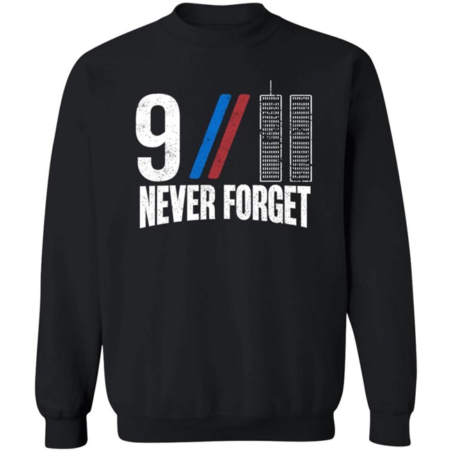 9-11 Never Forget T Shirt Forged From Freedom Merch Danh - 9-11 Never Forget T Shirt Forged From Freedom Merch