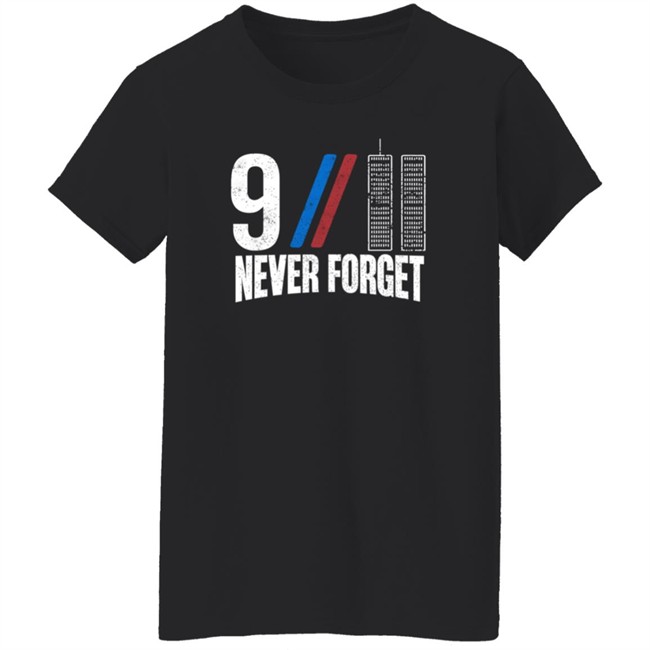 9-11 Never Forget T Shirt Forged From Freedom Merch Danh - 9-11 Never Forget T Shirt Forged From Freedom Merch