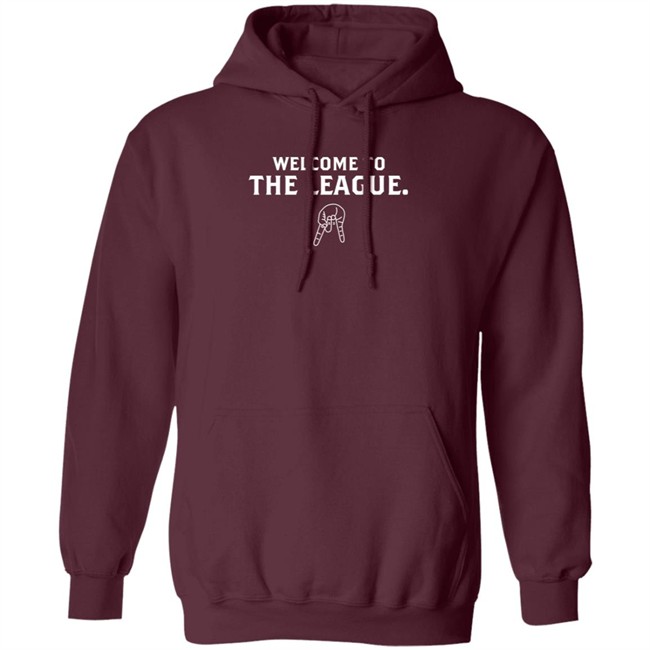 Arkansas Razorbacks Shop Welcome To The League T-Shirt Nhung - Arkansas Razorbacks Shop Welcome To The League T-Shirt