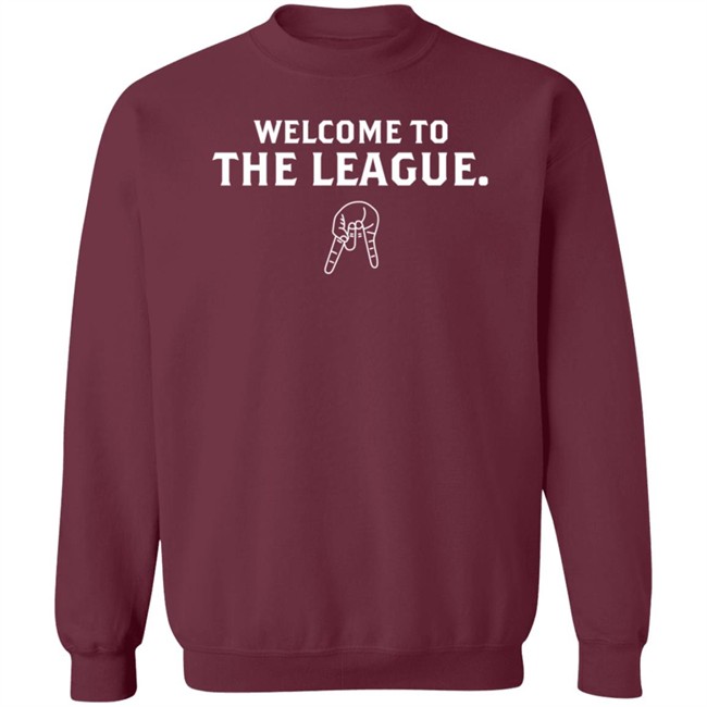 Arkansas Razorbacks Shop Welcome To The League T-Shirt Nhung - Arkansas Razorbacks Shop Welcome To The League T-Shirt