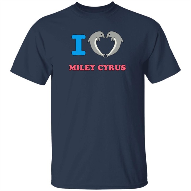 Nhung - Tyler The Creator I Love Miley Cyrus Dolphin Shirt