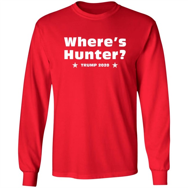 Where’s Hunter Trump 2020 Shirt Los Angeles Danh - Where’s Hunter Trump 2020 Shirt Los Angeles